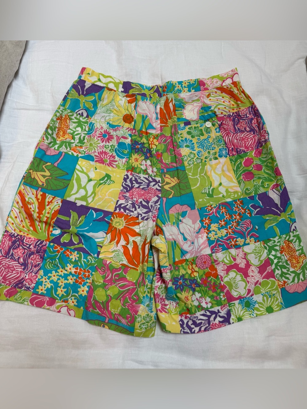 Lilly Pulitzer Patchwork Shorts, size 14